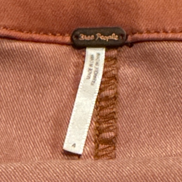 Free People Terracotta Mini Skirt 4 - Picture 3 of 6